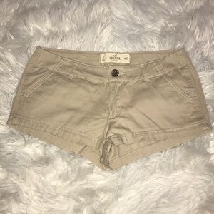 Hollister Khaki Shorts